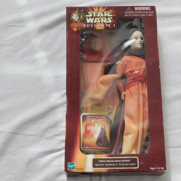 Vintage Collectible Star Wars Queen Amidala Doll NIB