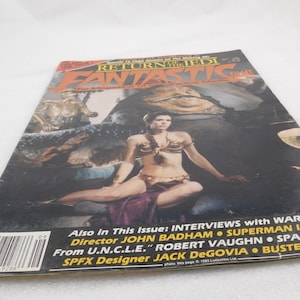 Vintage Collectible Star Wars Issue from Fantastic Films Magazine Rare