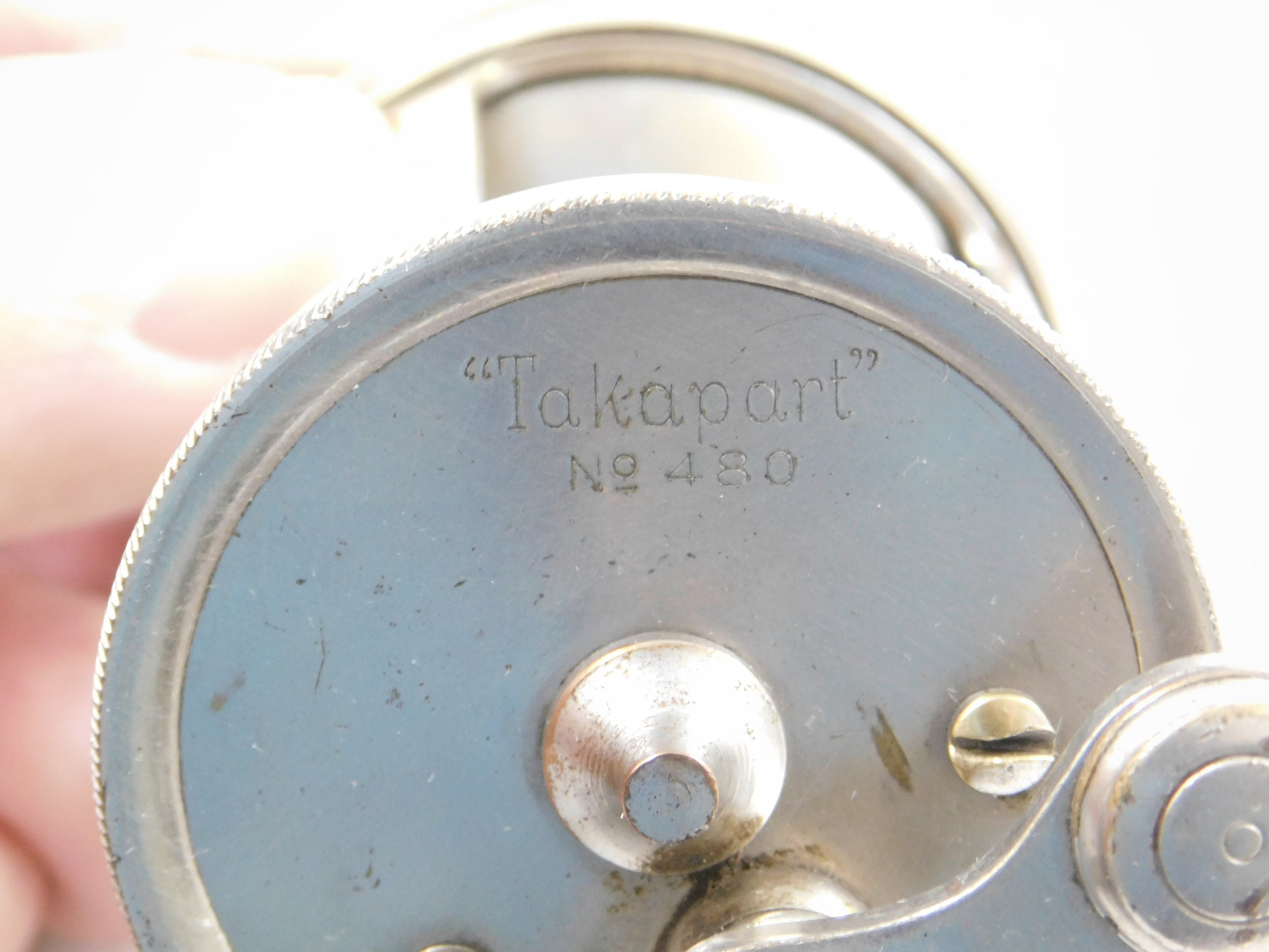 FISHING REEL A.F. MEISSELBACH MFG. CO. TAKAPART No. 480 CASTING