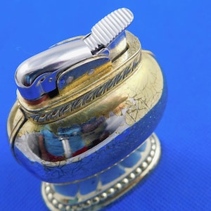 Vintage Collectible Evans Table lIghter Working IOB