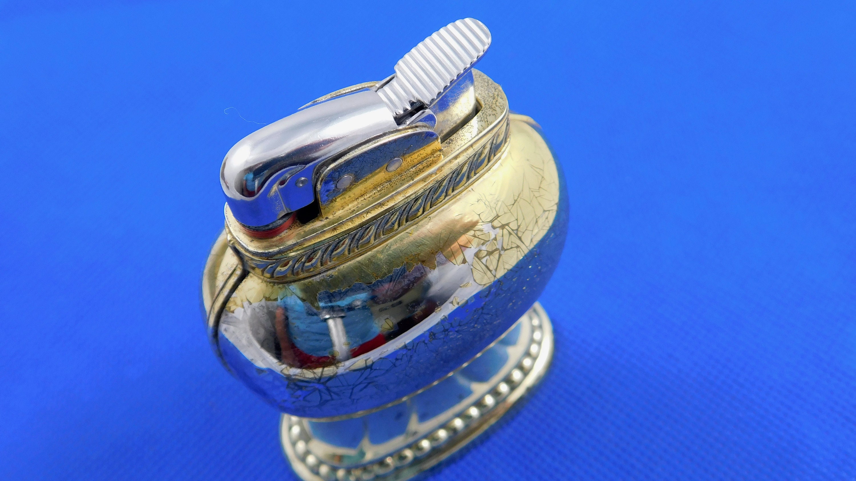 Lighters Vintage Collectible Evans Table lIghter Working IOB