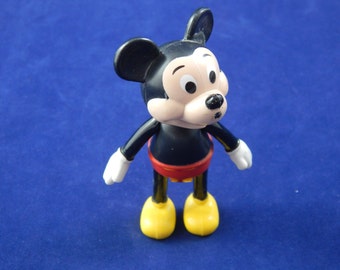 ヴィンテージ ミッキーマウス 宇宙船おもちゃ：電池式、動作可能