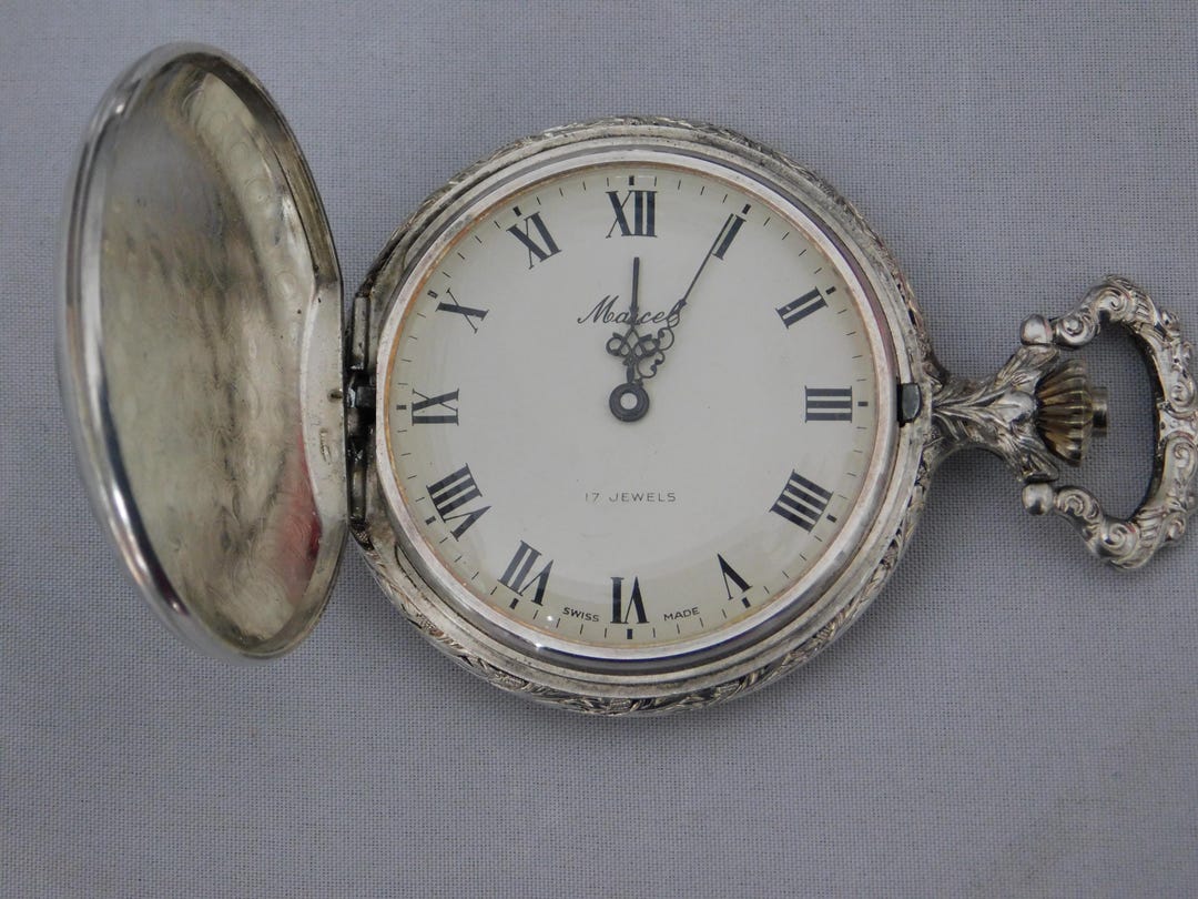 Knife Marcel Pocket Watch 17 Jewels Value Marcel Vintage 17 Jewels