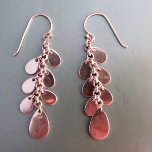 Sterling Silver Dangle Drop Earrings 7.31g - See Photos