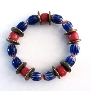 Ghanaian Stretch Beaded Bracelet