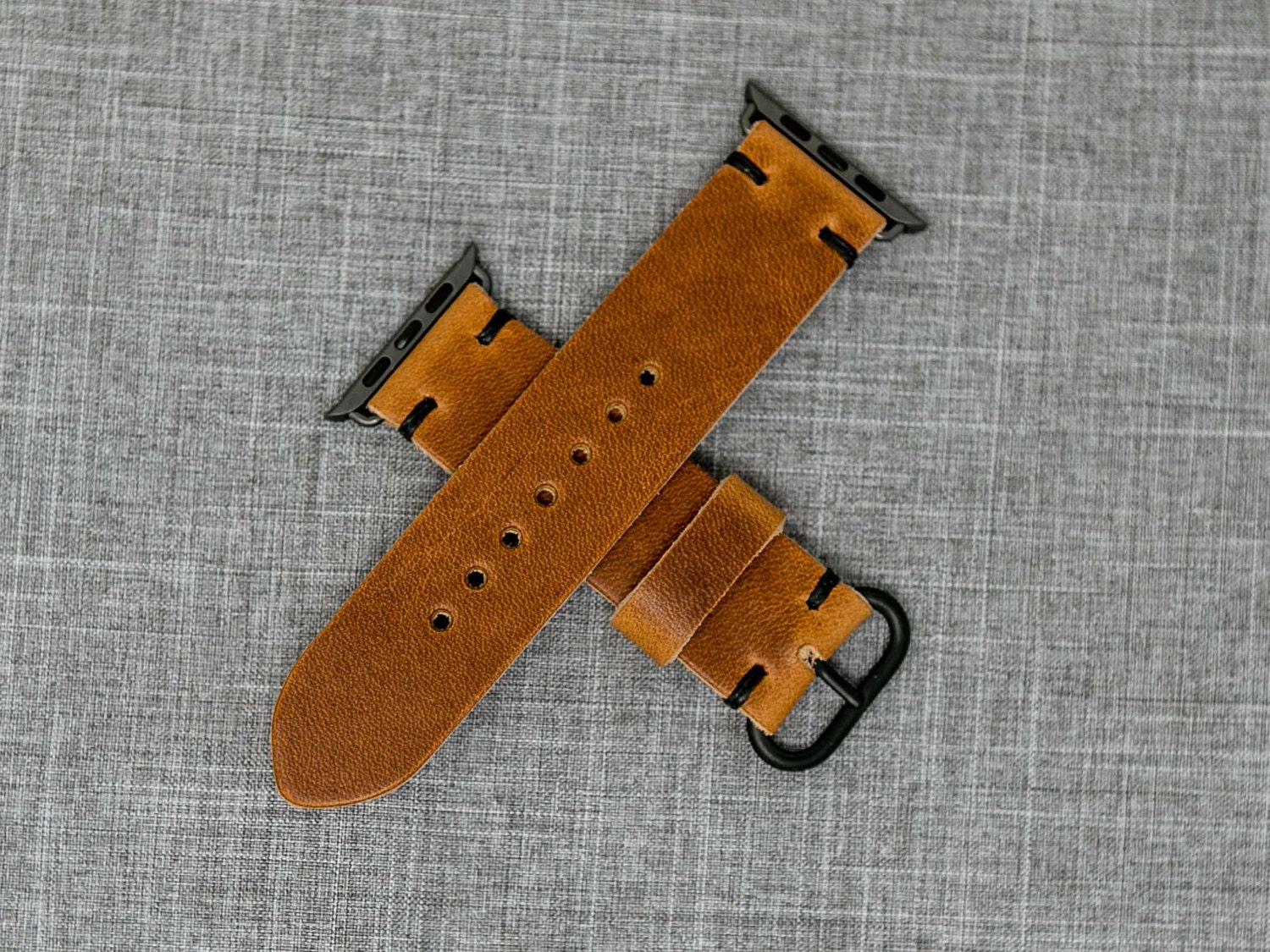 Apple Watch Band The Hudson Strap for Apple Watch Horween | Etsy