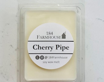 Cherry Pipe Scented Soy Wax Melts | Dye Free