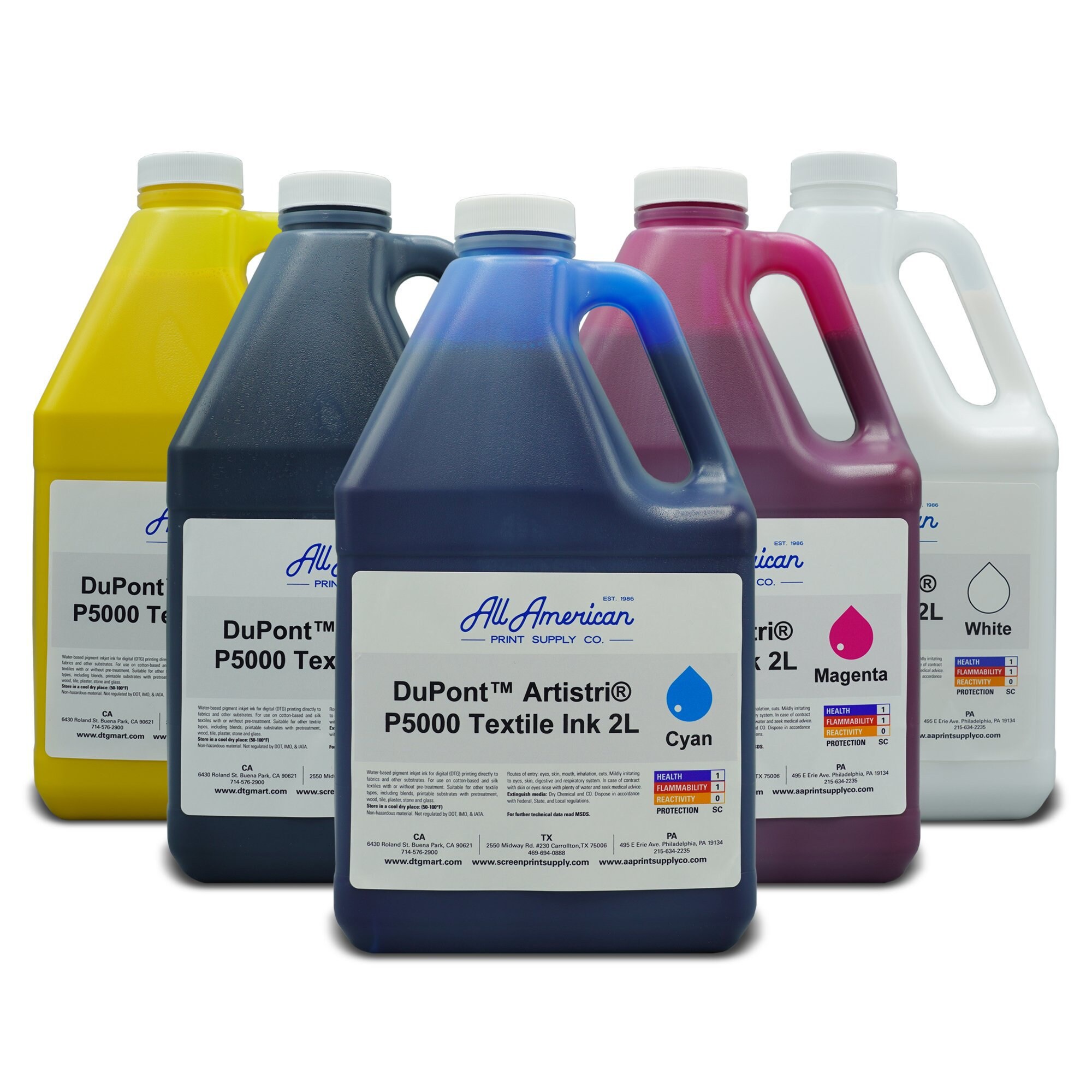 Dupont DTG P5000 Digital Textile Ink 