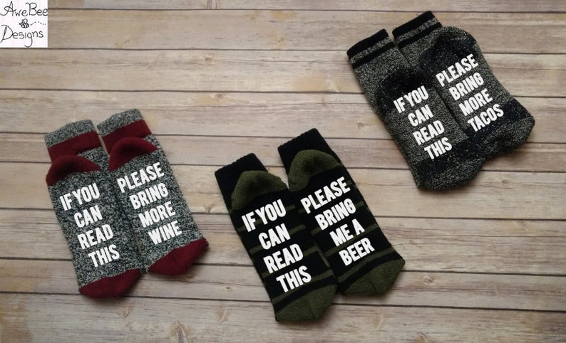 personalized socks Christmas present Gift for him Wine Socks Valentine/'s Day gift Father/'s day gift Fathers day gift gift for dad