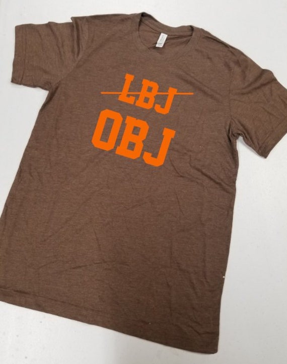 orange lebron shirt