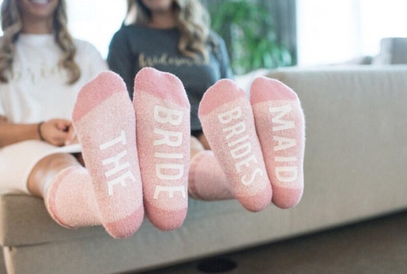 Wedding Socks Bride Socks Wine Socks Bridesmaid Gift Etsy