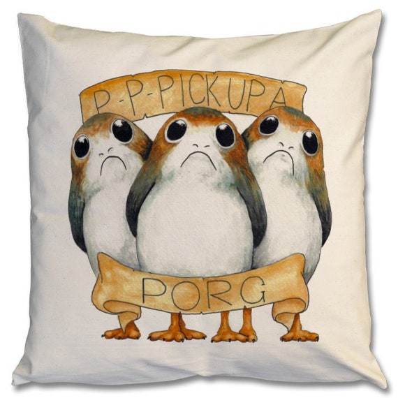 porg pillow