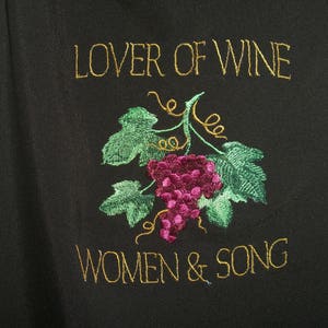Apron for Men - &quot;Lover of Wine, Women & Song&quot;
