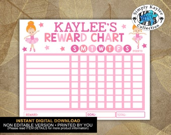 Printable Eye Patch Reward Chart