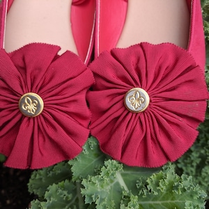 Modern ballet flats with Regency Decoration