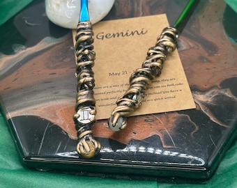 Zodiac Crochet Hook Set Cancer, Gemini, Aquarius