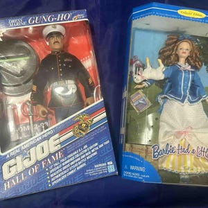 Vintage 1990s GI Joe Basic Training Marine Collectors Edition Doll