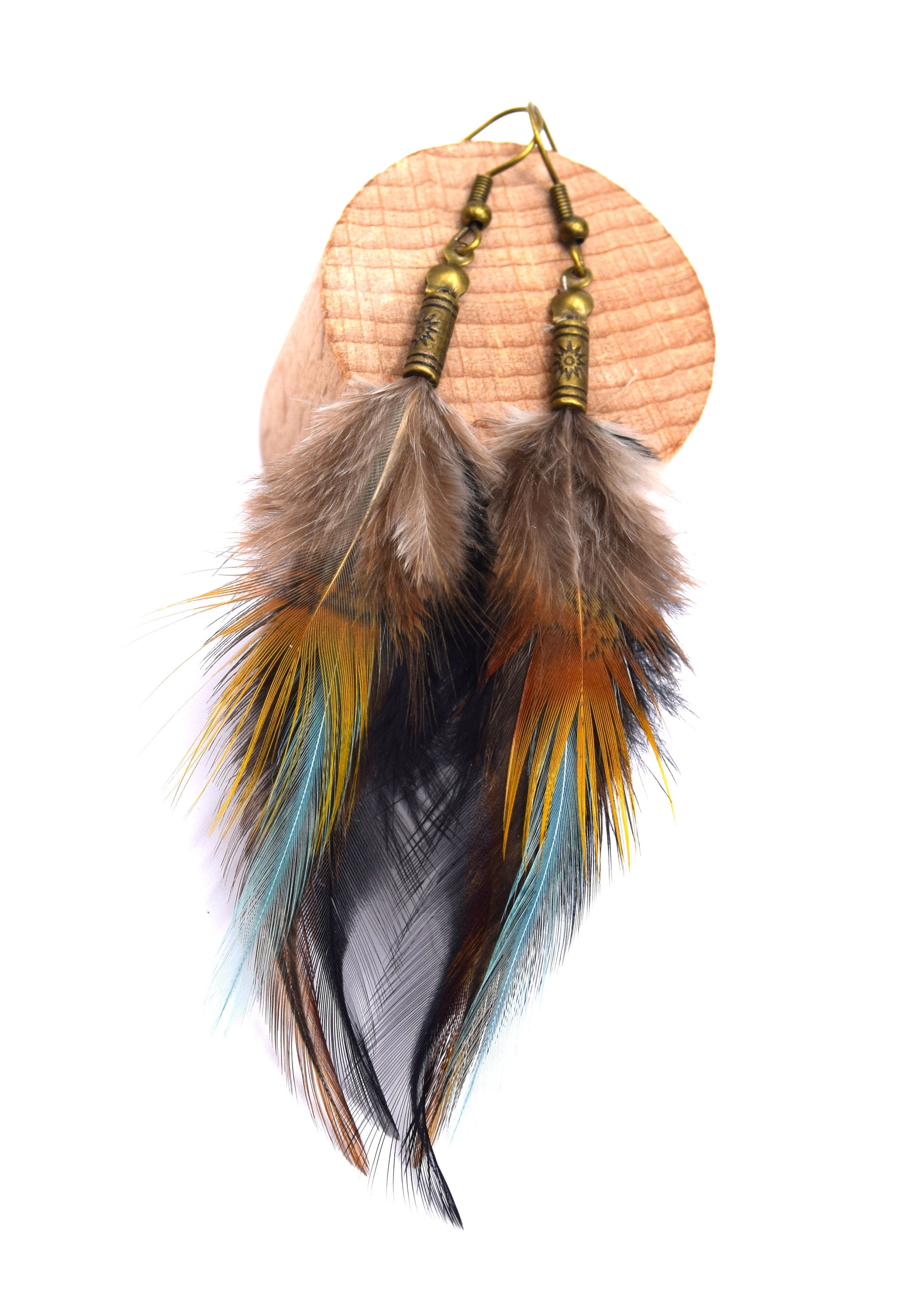 0.60CT DIAMOND 'Phoenix' Drop FEATHER EARRING - Short – Shy