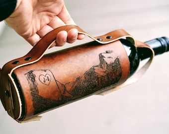 Leather Wine Carrier >> Leather Wine Carrier Etsy Leather Wine Carrier >> Leather Wine Carrier Etsy