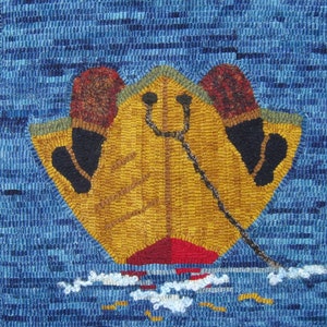 INSTANT DOWNLOAD - Rug Hooking Pattern - ‘Ahhhhh’