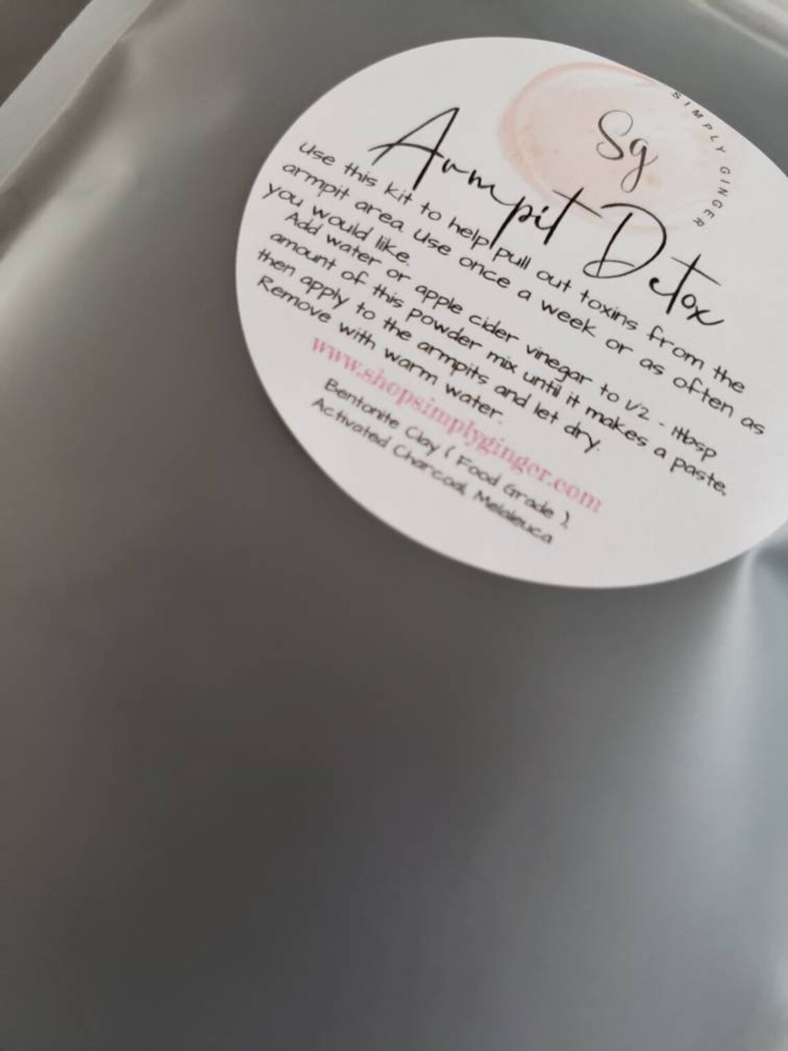 Armpit Detox ll Pit Detox ll Armpit Detox Kit ll Detox ll Etsy