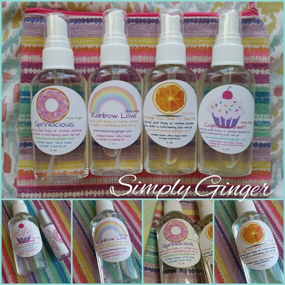girls body sprays