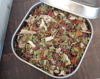Throat Soothe + Immune Support Tea ll Organic Tea Blend ll  Loose Tea ll Immune Support Tea