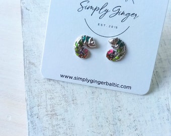 Sterling Silver Earrings ll Little Girls Earrings ll Skates + Pac Man + Cactus + More! ll 10 Styles ll Birthday + Christmas Gifts