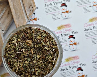 Jack Frost Tea ll Organic Nettle ll Mint Tea ll Organic Tea ll Loose Tea ll Winter Teas ll Tea  ll Gifts For Mom