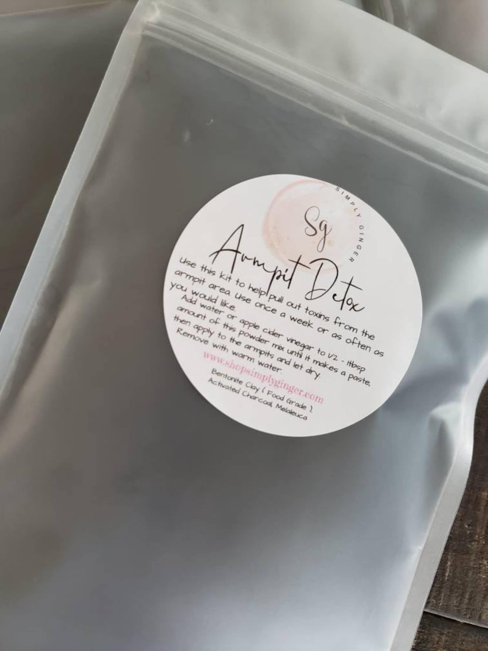 Armpit Detox ll Pit Detox ll Armpit Detox Kit ll Detox ll Etsy