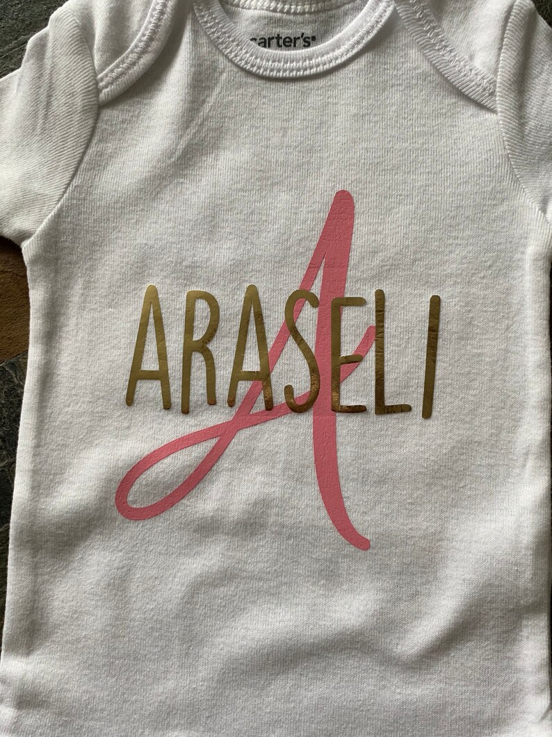 Personalized Baby Onesie