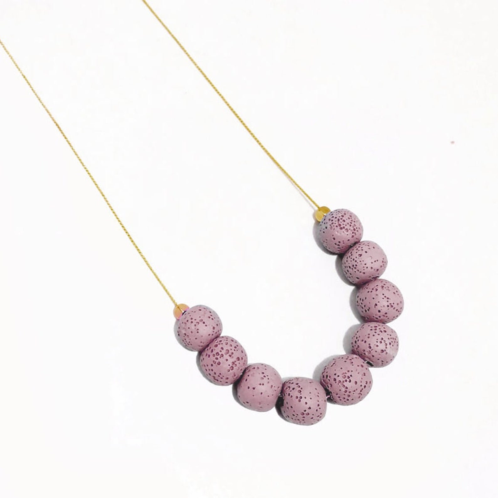 Lava Bead Necklace Multi Bead Necklace Lava Stone Necklace Etsy