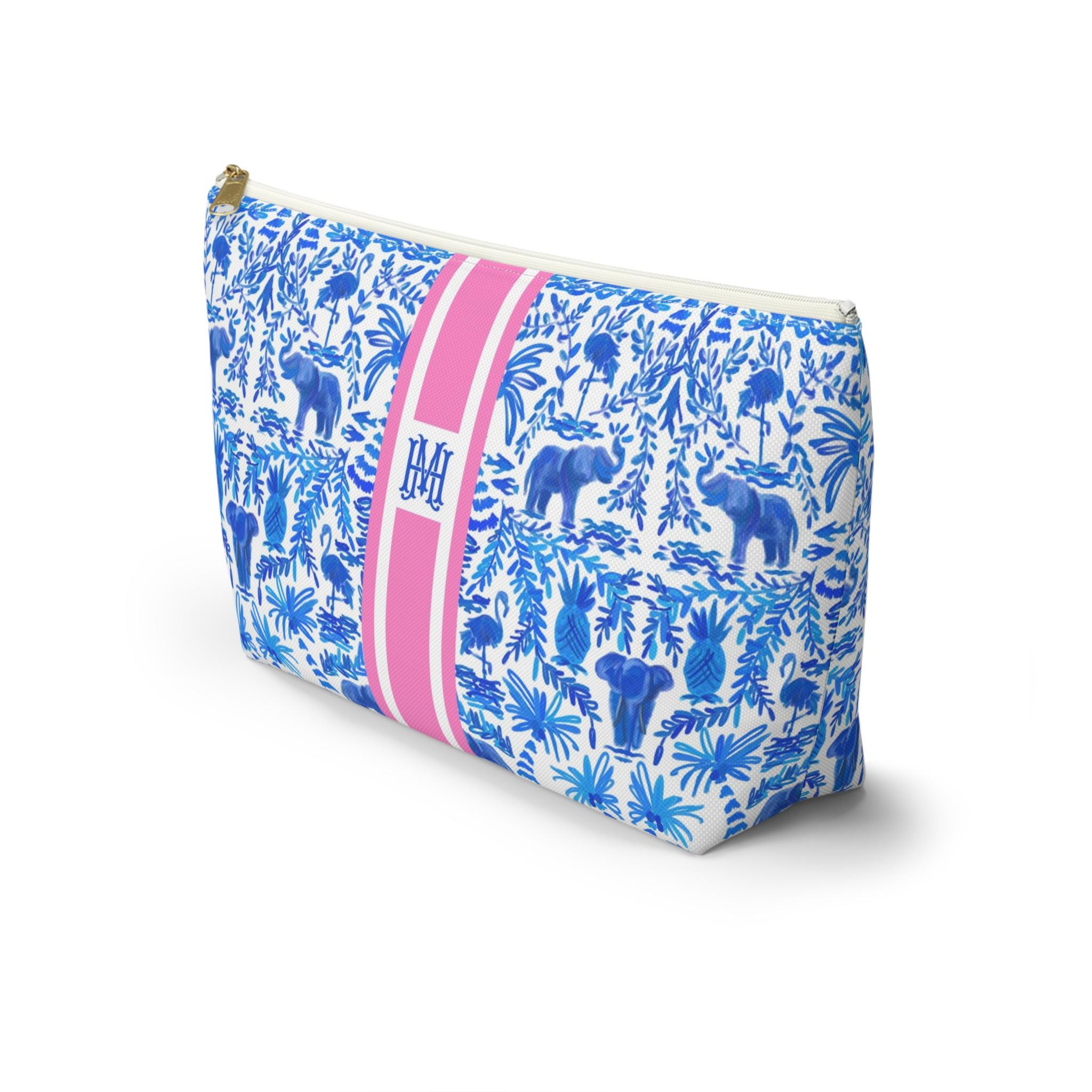Chinoiserie Mahjong Tile Bag, Preppy Mahjong Bag, Mahj Tile Bag, Monogrammed Mahj Bag, Personalized Mahjong Tile Bag, Preppy Mahjong Tiles