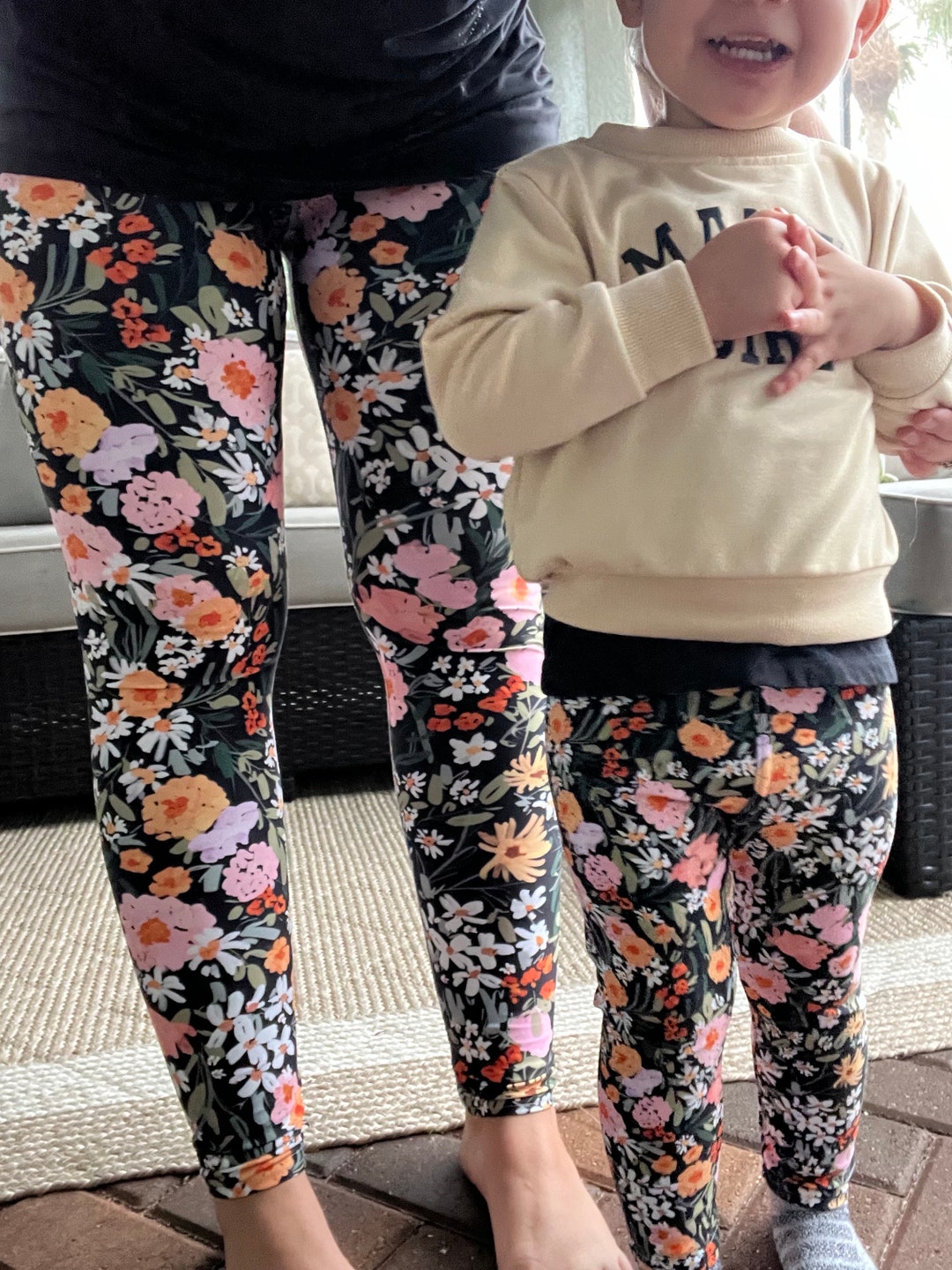 Matching Leggings, Mommy and Me Leggings, Mother Daughter Leggings ...