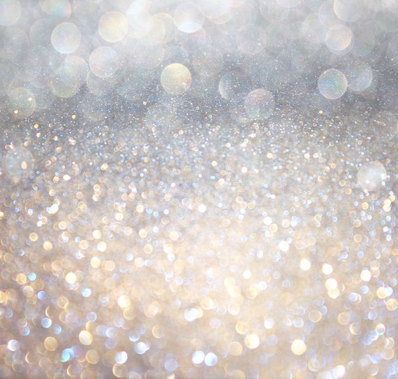 Silver Glitter Backdrop Bokeh Sequin Holiday Sparkle Etsy