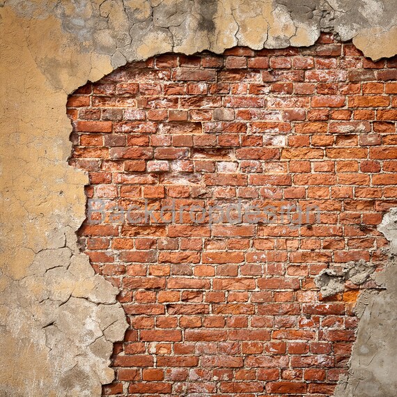 red brick wall backdrop
