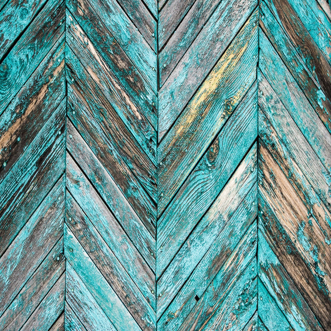 Distressed Wood Backdrop peeled colored turquoise planks Etsy