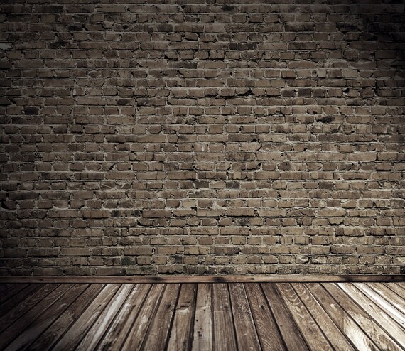 dark brick wall backdrop