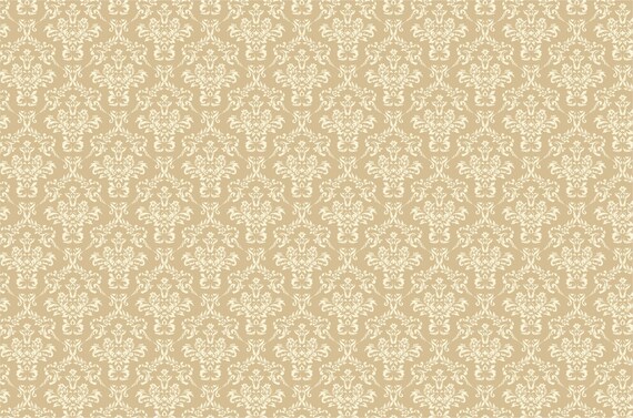 Yellow Damask Wallpaper - Art Wallpaper HD