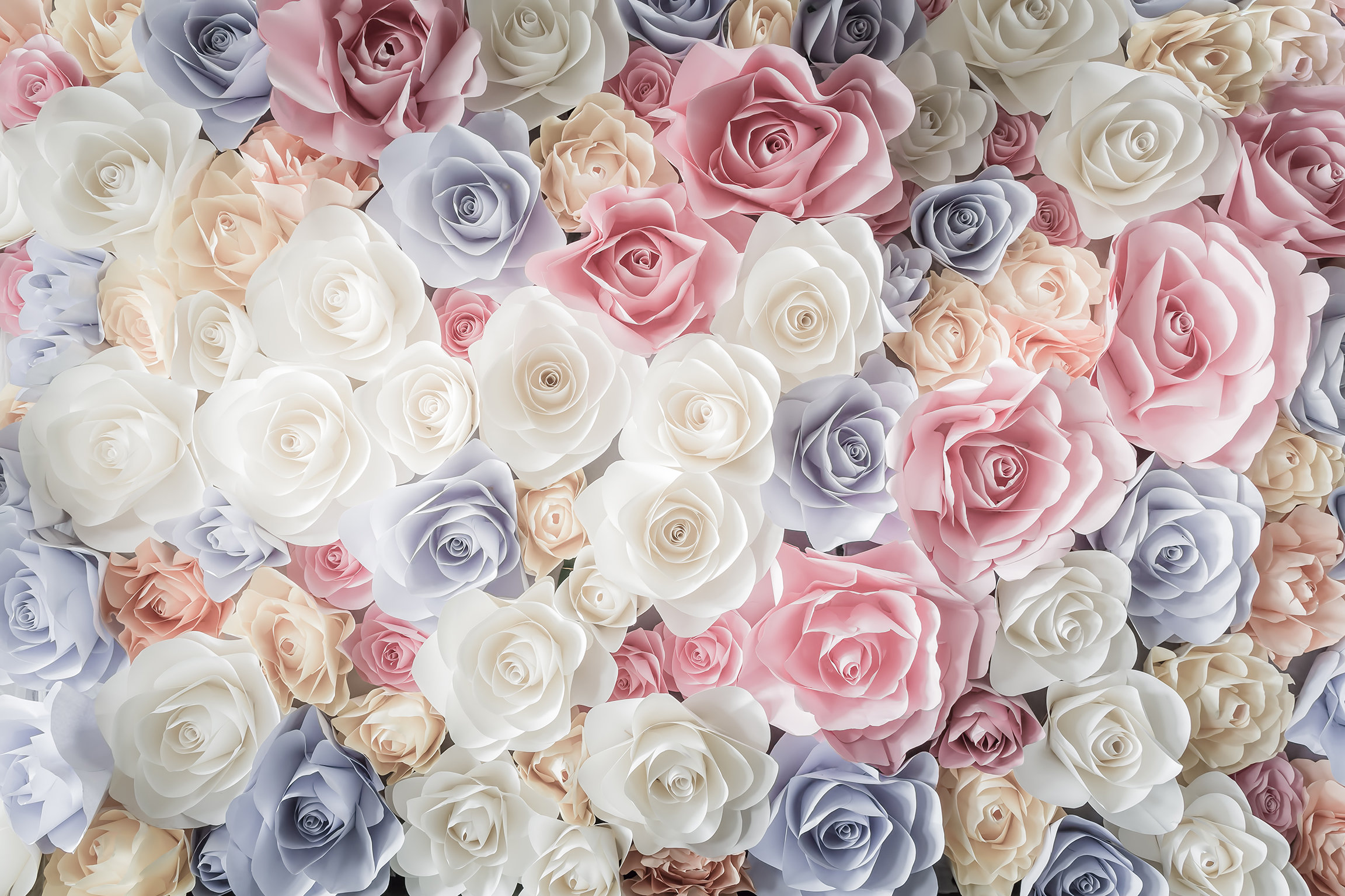 Paper Flower Backdrop flower wall wedding Printed Fabric Etsy
