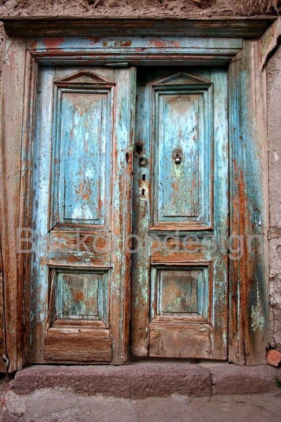 Vintage Wood Door Backdrop Rustic Old Door Ancient Wood Door Printed Backdrop Photography Background G0069