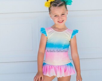 girls unicorn swimsuits