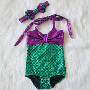 Ariel mermaid bathing suit new arrivals