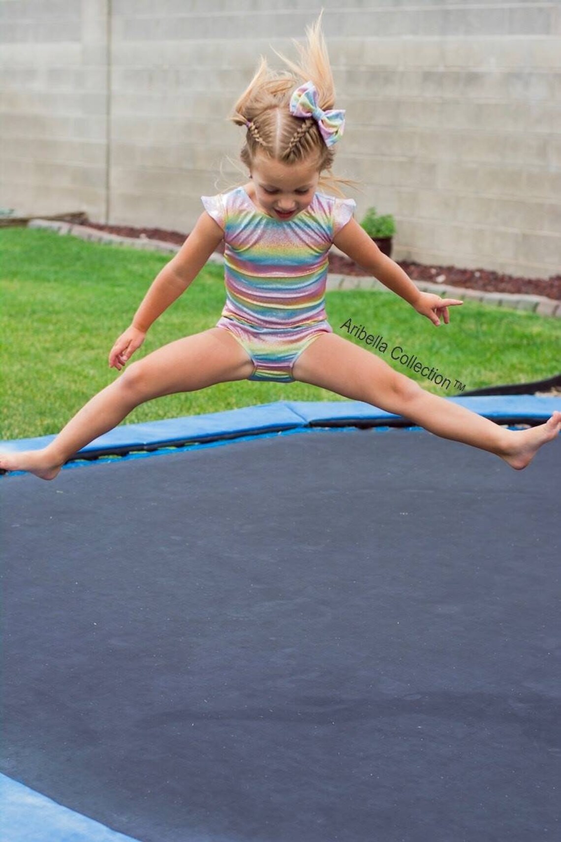 Unicorn Leotard Girls Swimsuit Dance Sparkly Rainbow Toddler Etsy