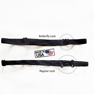 Ear Saver for Face Mask Covers - Adjustable Elastic Strap - Adults - Unisex - Facemask Ear Protector - Easy Open Close Extender -MADE IN USA