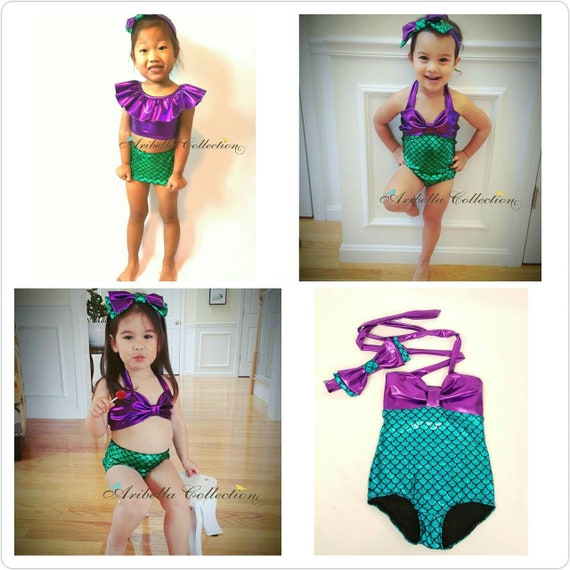 Mermaid Swimsuit Girls One Piece Two Piece Ruffle Top Little Costume Bathing Swim Suit Birthday Party Toddler Baby Bikini Gift READY TO SHIP Mermaid Swimsuit Girls One Piece Two Piece Ruffle Top Little Costume Bathing Swim Suit Birthday Party Toddler Baby Bikini Gift READY TO SHIP