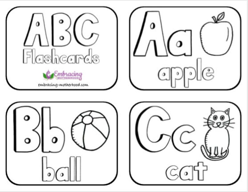 26 Printable Alphabet Flashcards Upper And Lowercase Etsy 60 Alphabet 26-printable-alphabet-flashcards-upper-and-lowercase-etsy-60-alphabet