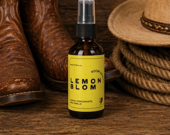 Fresh Citrus Room Spray – Lemon Blom Clean Home Scent for Kitchen Bathroom Entryway 2oz