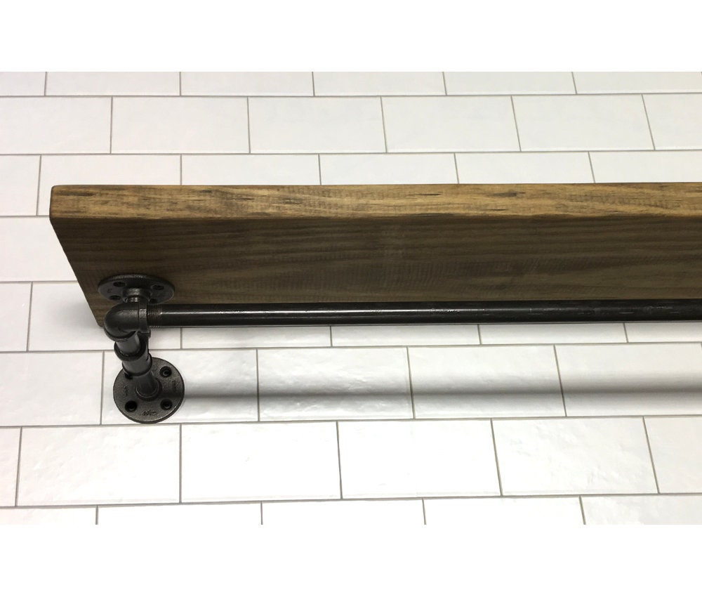 Farmhouse Style Laundry Room Rack, Towel Bar, Drying Rack, Drying Bar