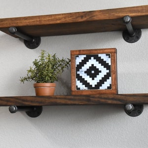 Multi size wood rustic pipe shelves, wooden wall, floating shelves, wood kitchen shelf, Texas rustic wood, pipe shelving, floating shelf